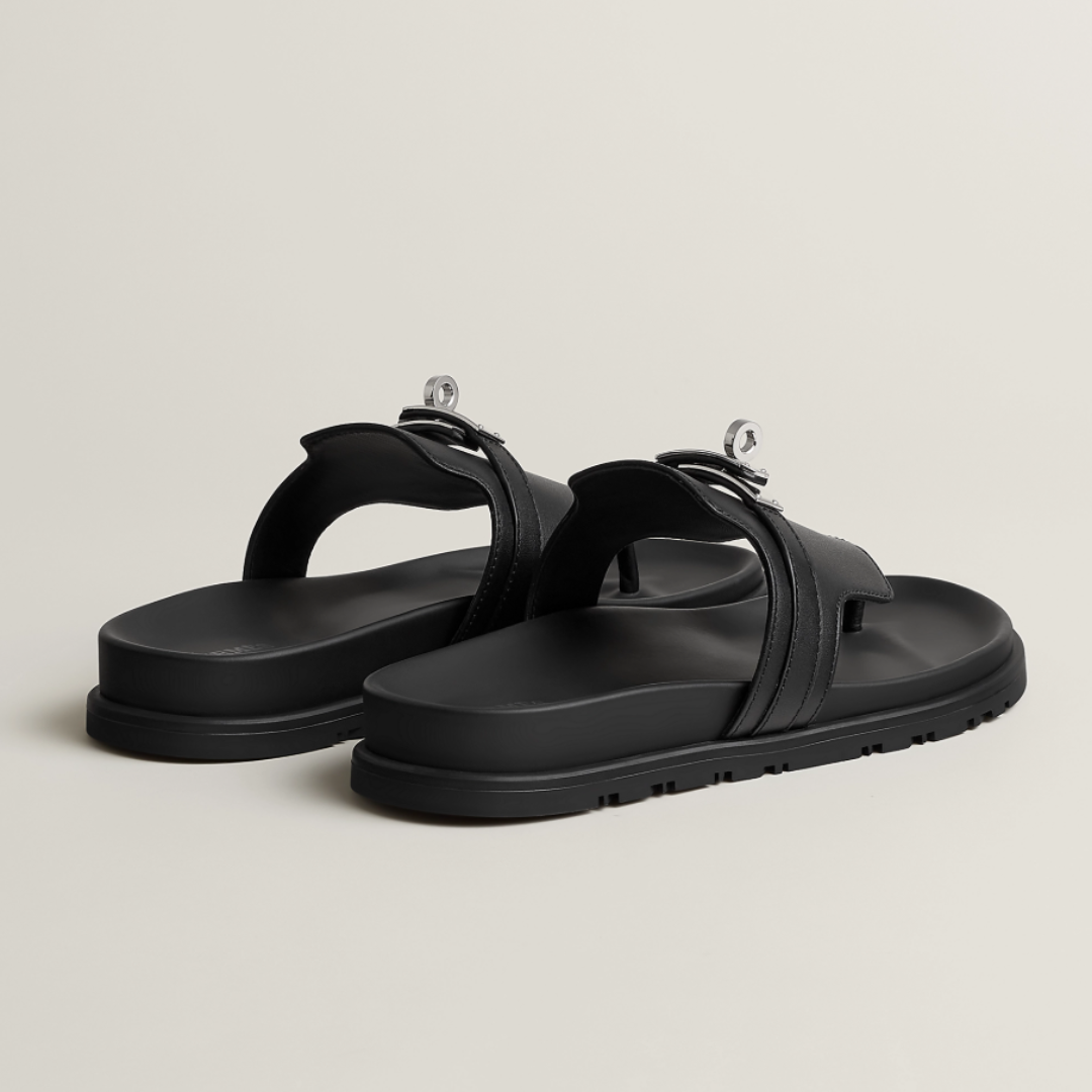 HERMES Empire Sandals Negru